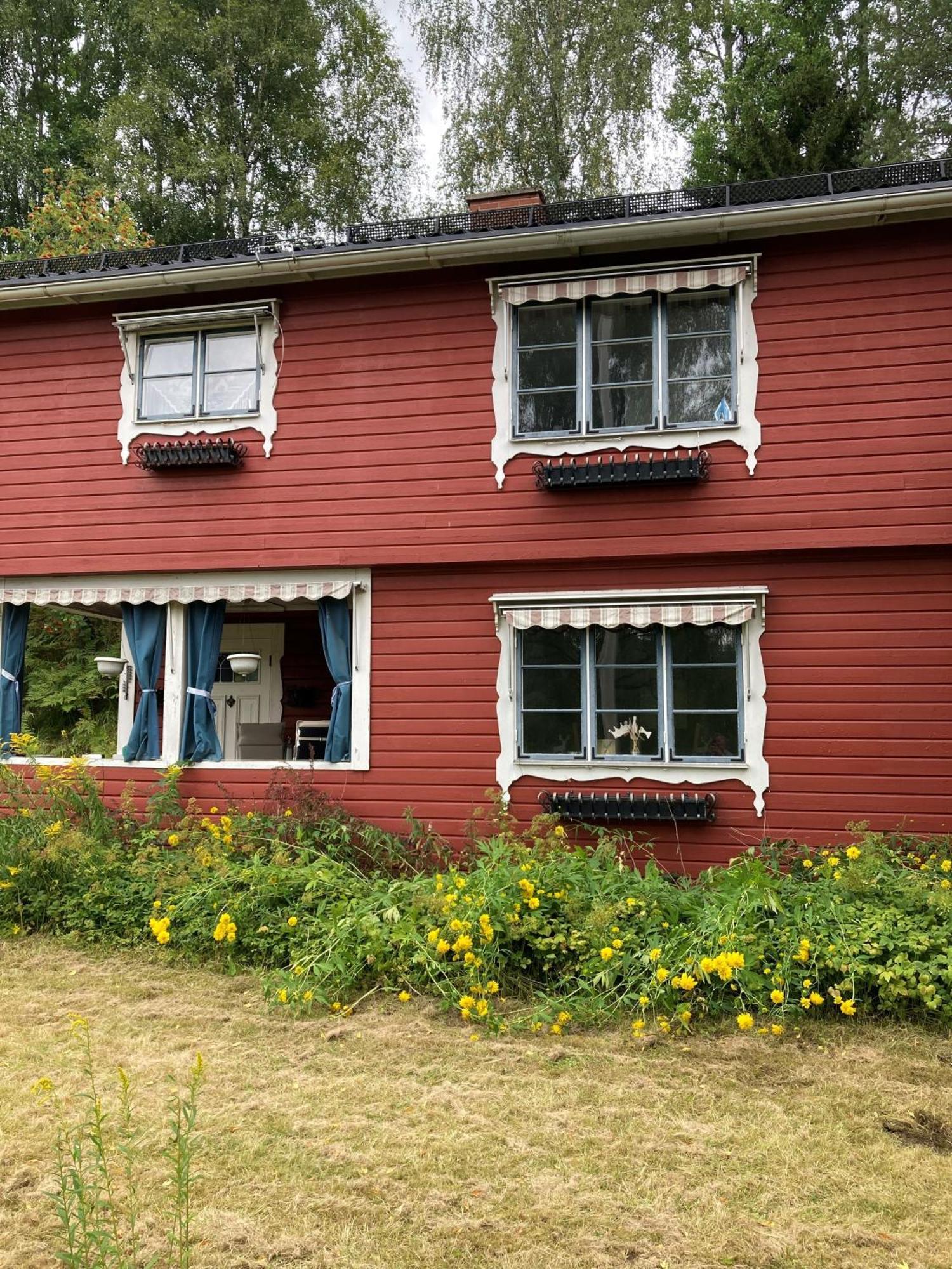 Charmig Villa Med Bastu Och Snabbt Wifi Långav Exterior photo