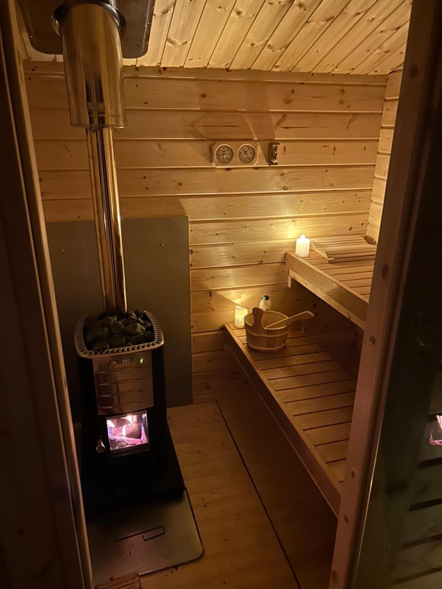 Charmig Villa Med Bastu Och Snabbt Wifi Långav Exterior photo